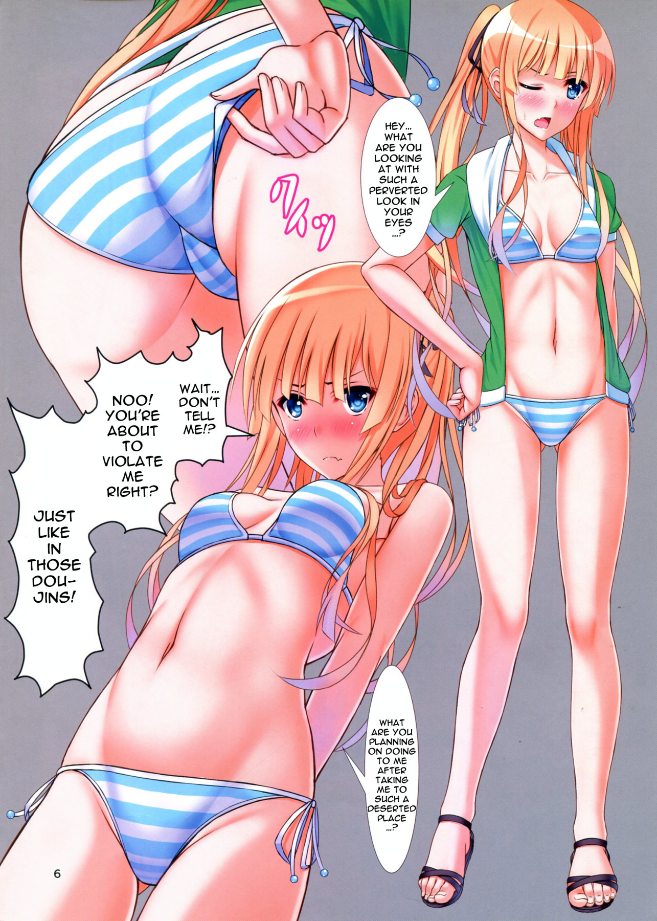 Hentai Manga Comic-Blessing Summer!!-Read-6